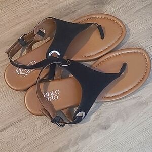 Franco Sarto black sandal
